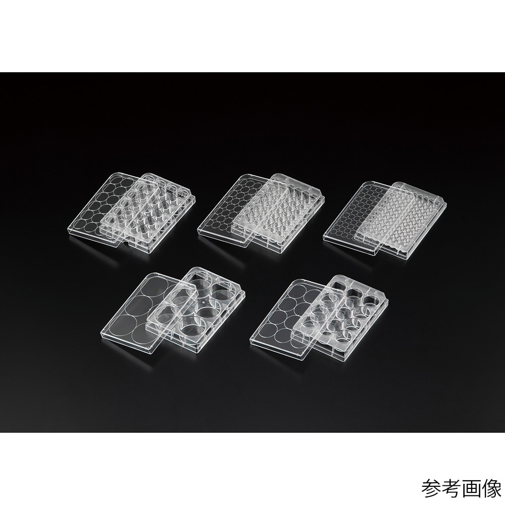 アズワン ビオラモ細胞培養プレートα 6ウェル 1箱 (50包入) VTCa-P6 1箱 (ご注文単位1箱) 【直送品】