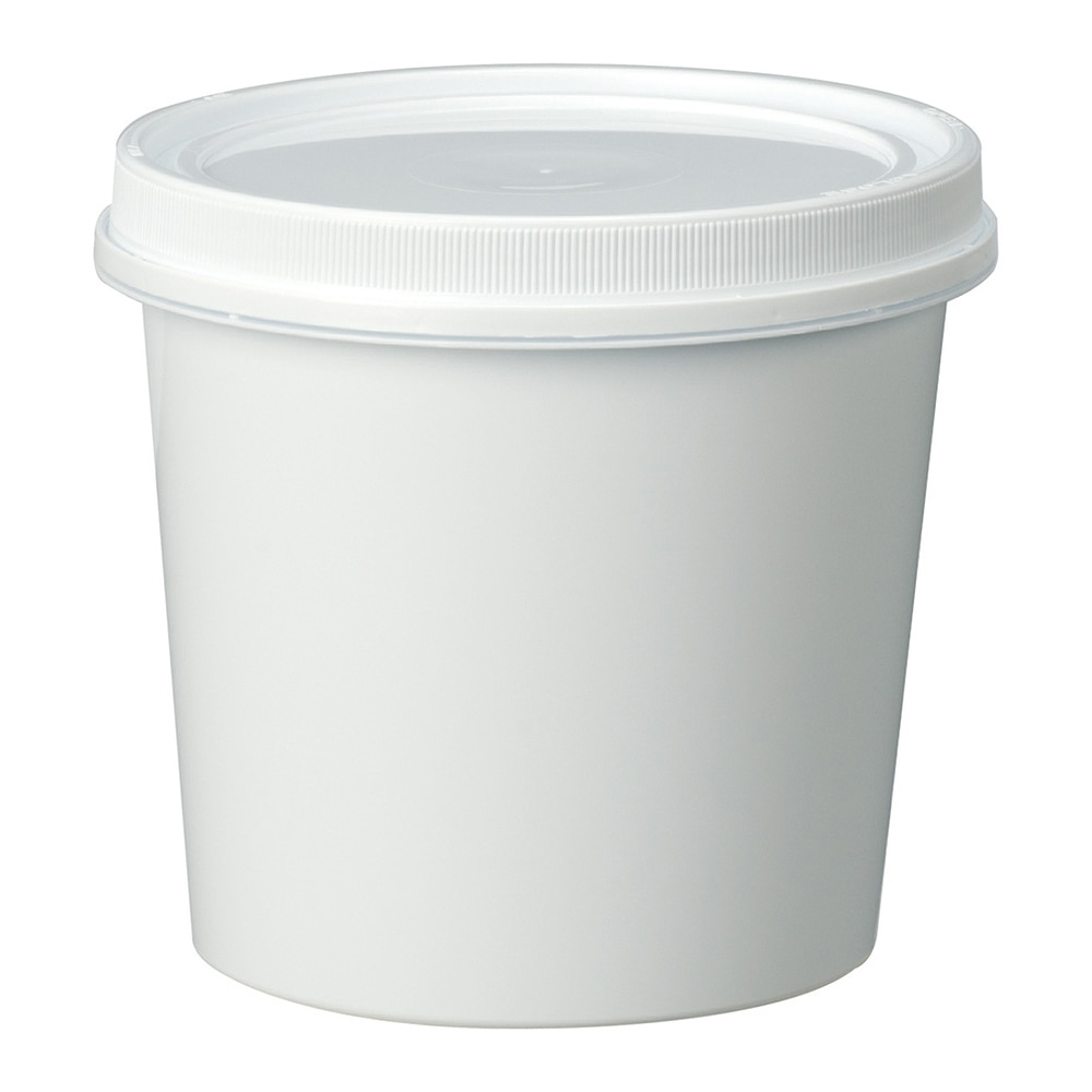 アズワン 密閉容器・ミニ 白 1000mLDSP-1N 1個 (ご注文単位1個) 【直送品】