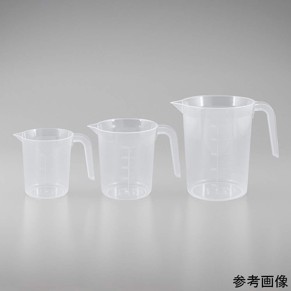 アズワン ディスポPP手付きカップ 300mL 1個 (ご注文単位1個) 【直送品】