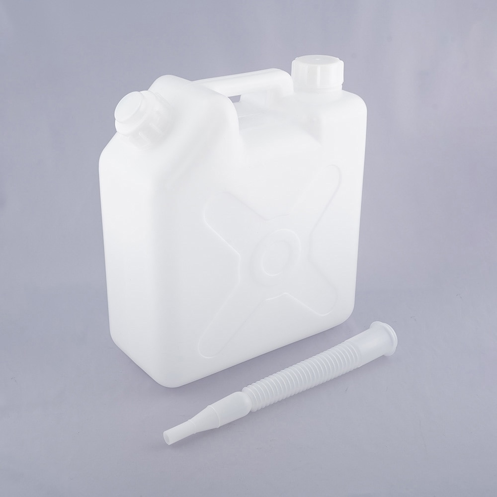 ニッコー・ハンセン 平角缶 (2ヶ口・ノズル付) 10L2-10L 1本 (ご注文単位1本) 【直送品】