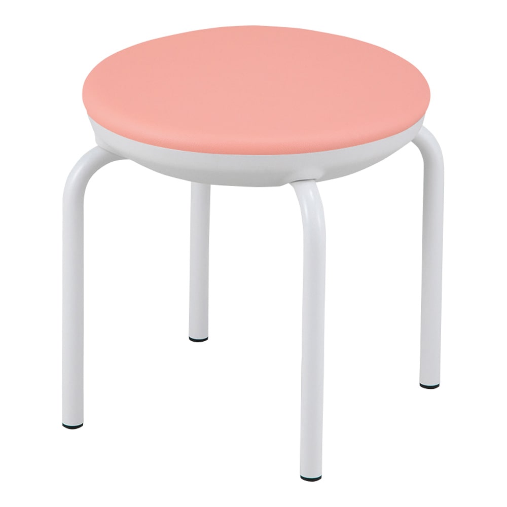 アズワン サスティナブルセレクトチェア (スタッキング仕様) ピンクNVST-PNK 1個 (ご注文単位1個) 【直送品】