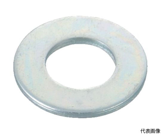 アズワン 平ワッシャー JIS 三価白 M10 39個入B726-0010 1パック (ご注文単位1パック) 【直送品】