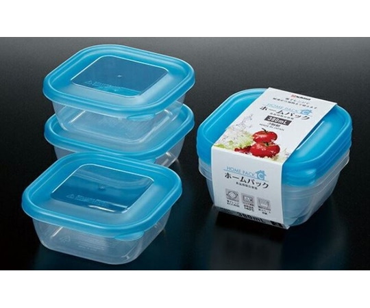 ナカヤ化学 ホームパックC 3個入 ブルーK292-3 1個 (ご注文単位1個) 【直送品】