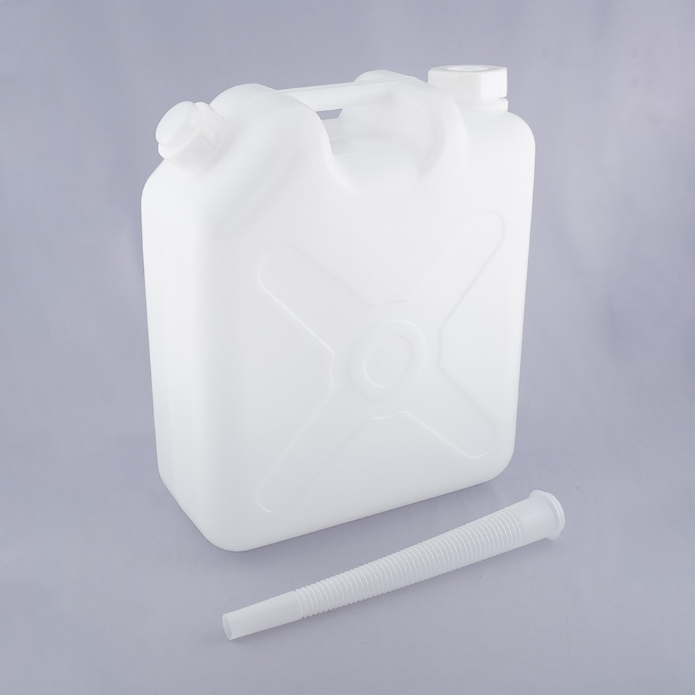 ニッコー・ハンセン 平角缶 (2ヶ口・ノズル付) 20L2-20L 1本 (ご注文単位1本) 【直送品】