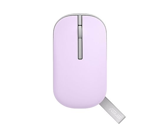 ASUS MD100マウス/90XB07A0-BMU010/PUR//BT+2.4GHZMD100_MOUSE_PU 1個 (ご注文単位1個) 【直送品】
