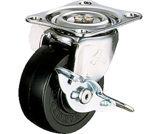 ハンマーキャスター G型 自在SP付 ゴム車50mm415GR50 1個 (ご注文単位1個) 【直送品】