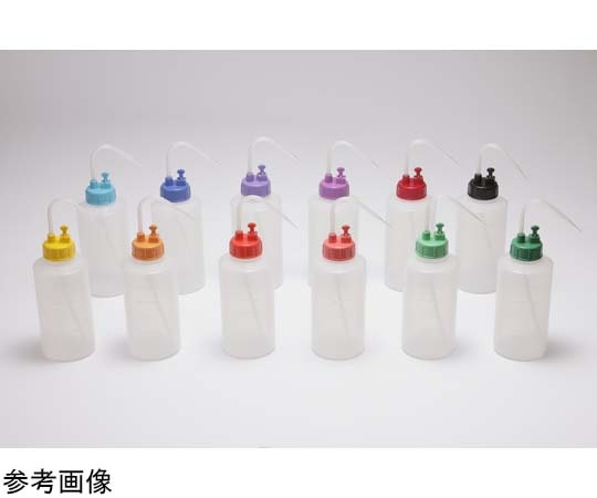 安元化成 NT洗浄瓶B型 レッドバイオレット 500mL 1本 1本 (ご注文単位1本) 【直送品】