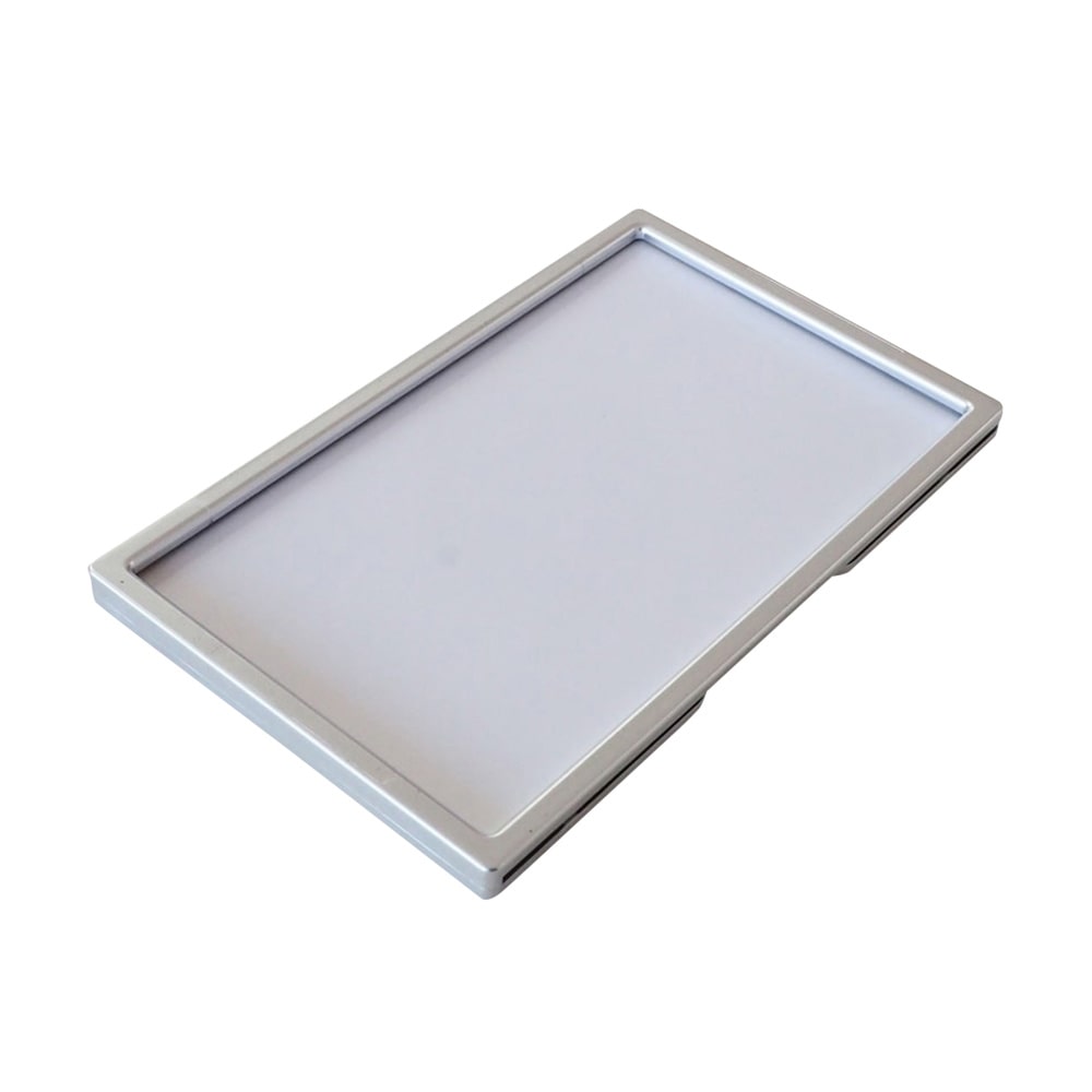 宮成製作所 ラベルプレート マットメタリック M 両面テープ 1袋 (10個入) 1袋 (ご注文単位1袋) 【直送品】