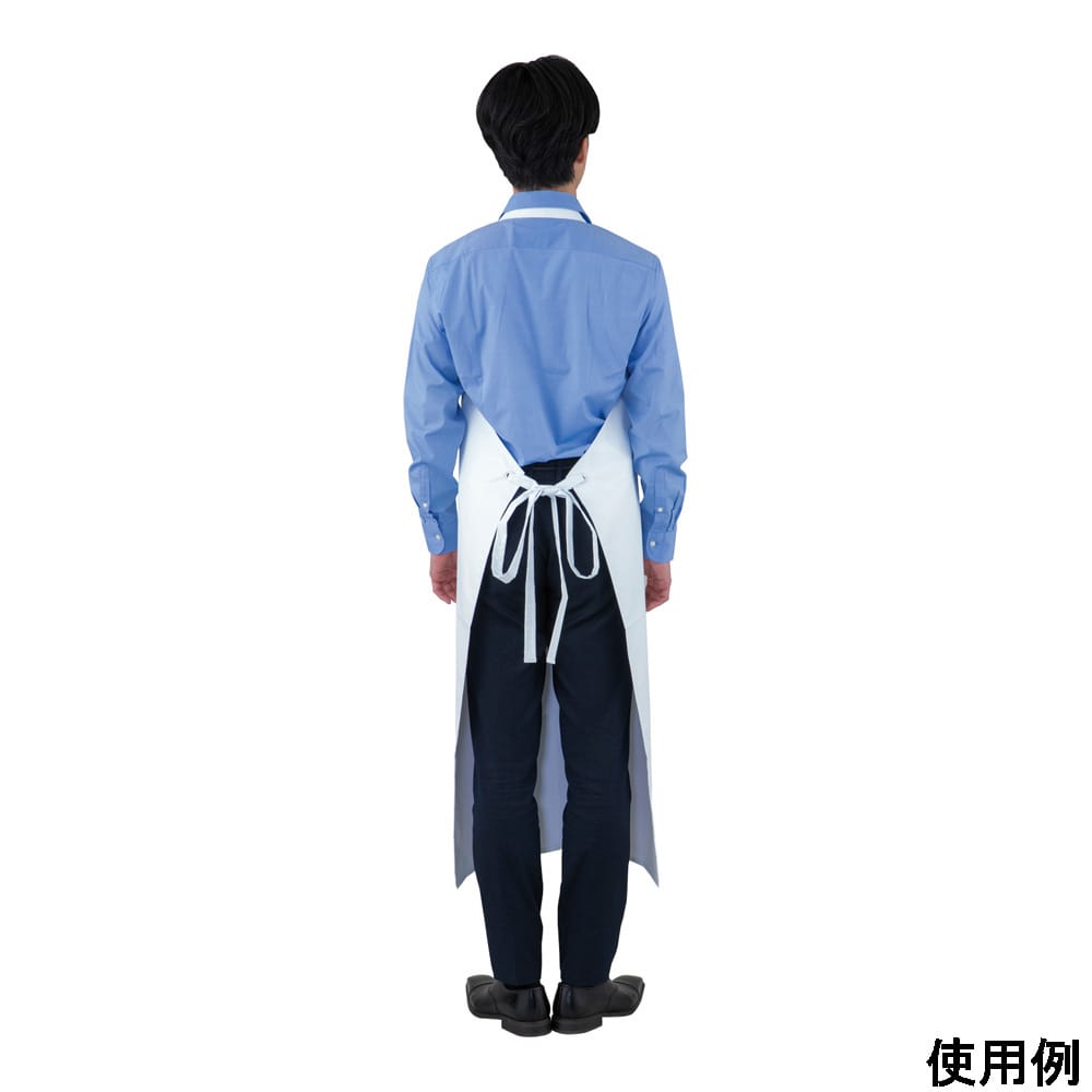 アズワン 耐薬品性エプロン (カルタイヤク) AP-CR110 1枚 (ご注文単位1枚) 【直送品】