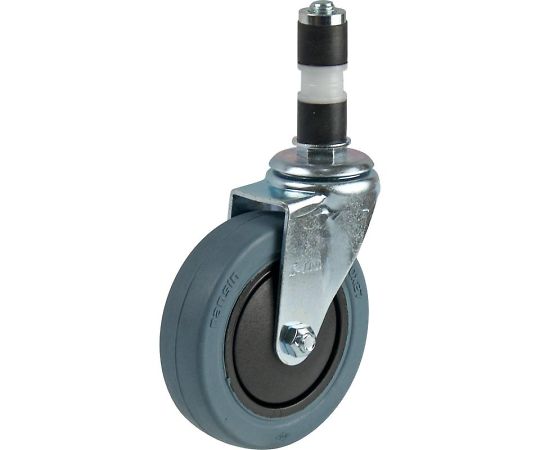 ナンシン 微音キャスターGES-100NRC 1個 (ご注文単位1個) 【直送品】