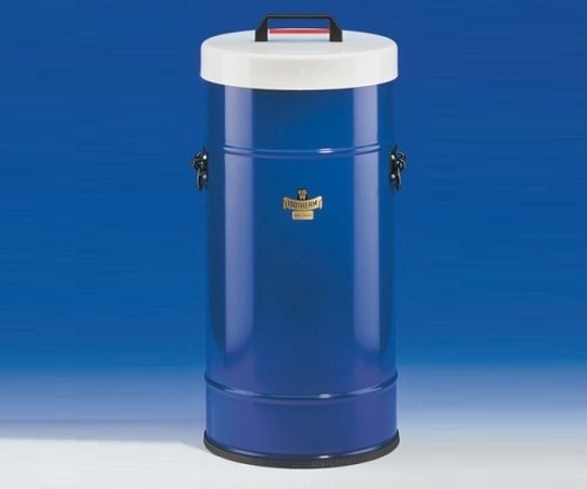 KGW デュワーフラスコ (大型・広口・フタ付) ハンドル無 サイドグリップ付1245 1個 (ご注文単位1個) 【直送品】