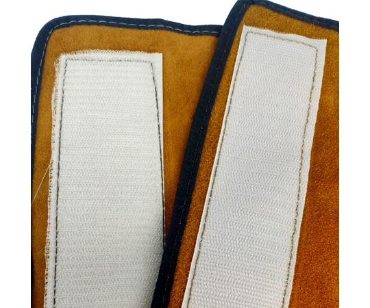 セーフラン安全用品 溶接用牛革靴カバー 最長部約27cm イエローJ2354 1双 (ご注文単位1双) 【直送品】