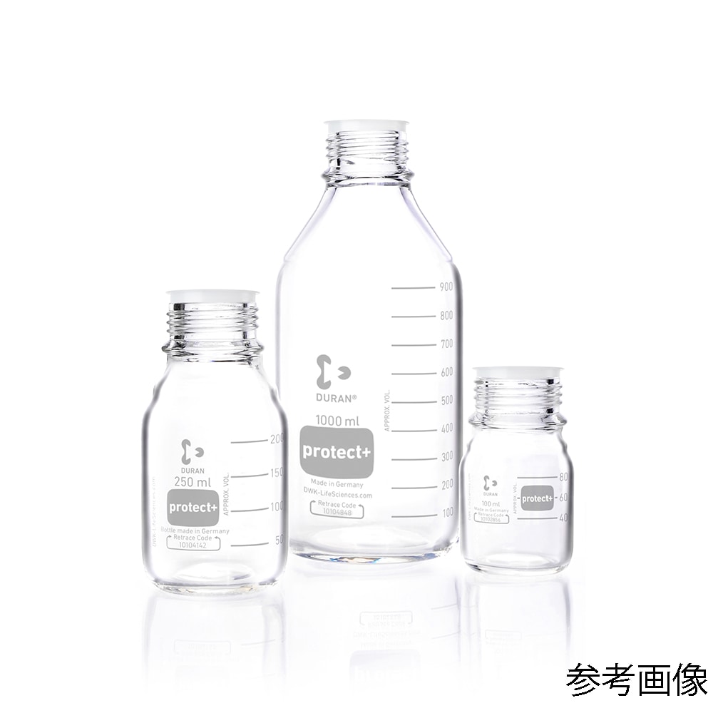 DWK Life Sciences プロテクトプラスコートねじ口びん びんのみ 100mL 1個017580-100A 1個 (ご注文単位1個) 【直送品】