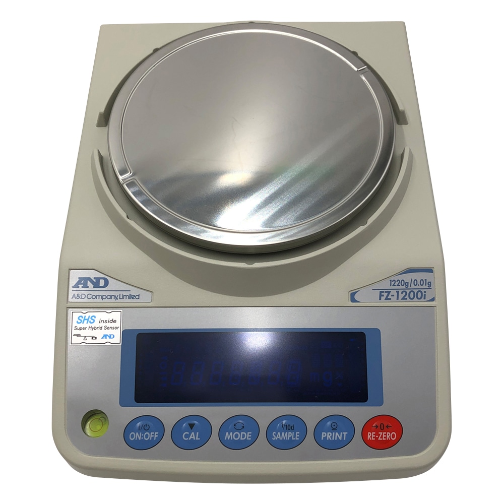 エー・アンド・デイ 校正用分銅内蔵型汎用電子天びん FZ-iシリーズ ひょう量:1220g 最小表示:0.01g FZ-1200i 1台 (ご注文単位1台) 【直送品】