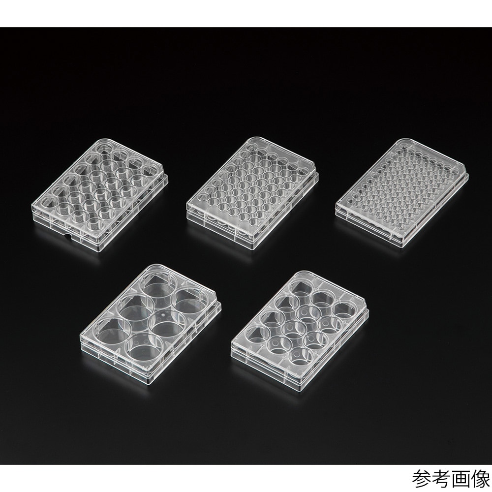 アズワン ビオラモ浮遊細胞用培養プレートα 12ウェル 1箱 (50包入) VFα-P12 1箱 (ご注文単位1箱) 【直送品】