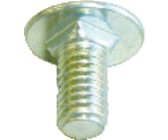 アズワン 軽量棚用ボルト・ナットM6X12mmBN40 1セット (ご注文単位1セット) 【直送品】