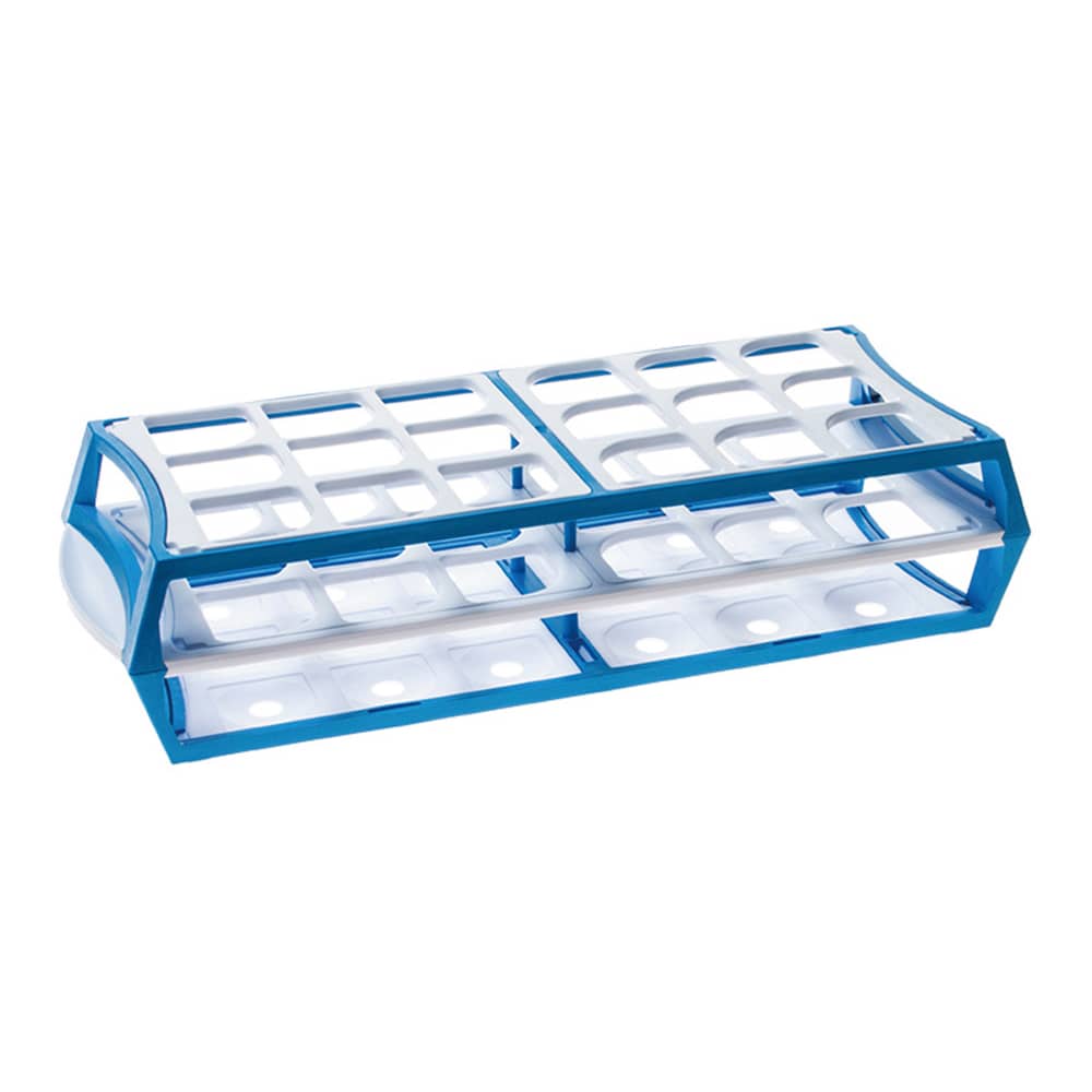 Simport マルチラック 50mL×18本 青 1箱 (10個入) S600-30B 1箱 (ご注文単位1箱) 【直送品】