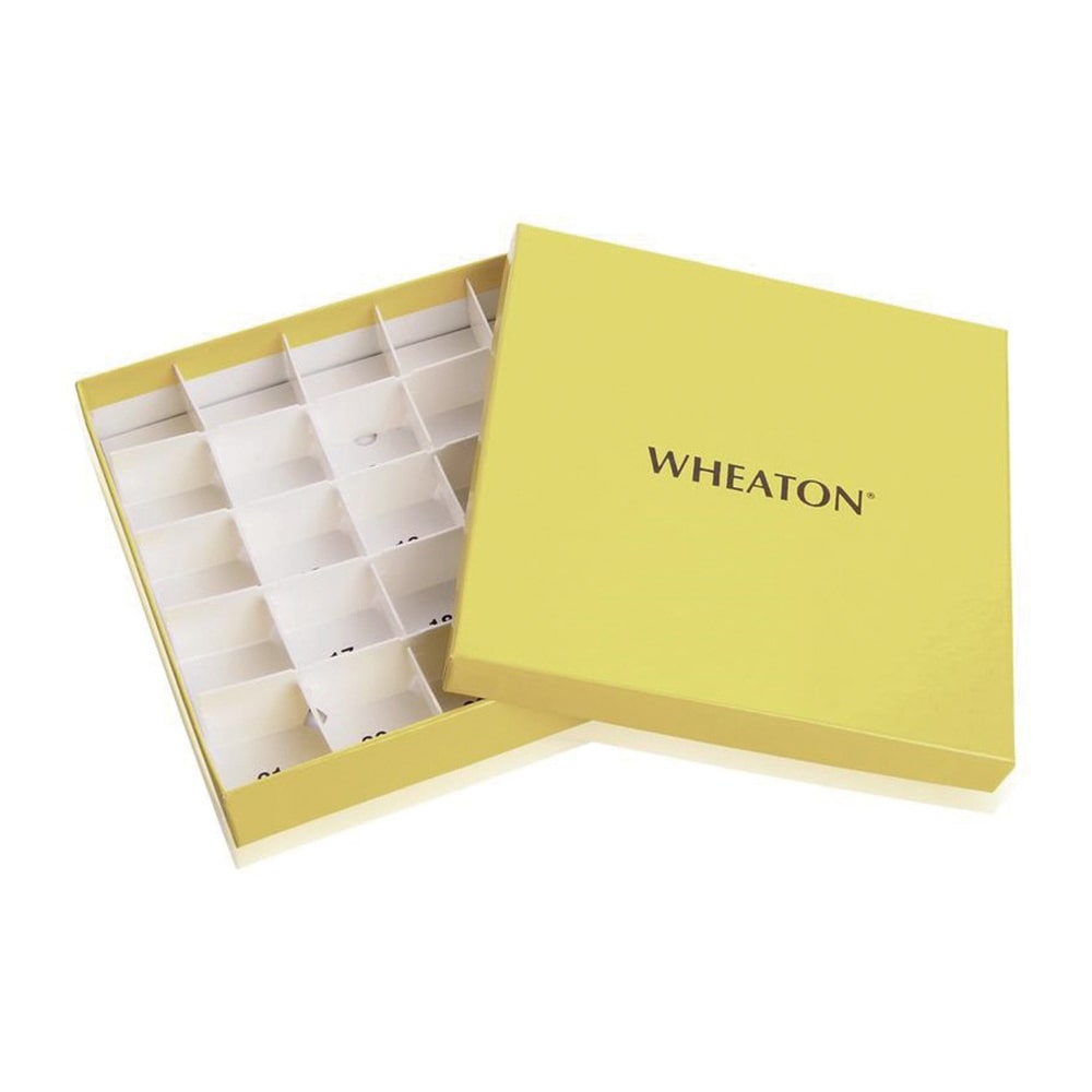 WHEATON ティシューバイアル用サンプル容器 イエローW651610-Y 1個 (ご注文単位1個) 【直送品】