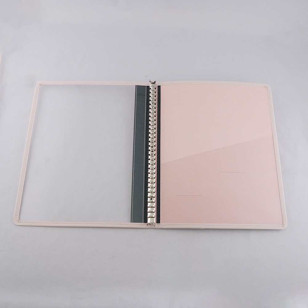 アズワン カルテブック X型・30穴 ピンク 背幅20mmNSC-420-30 1冊 (ご注文単位1冊) 【直送品】