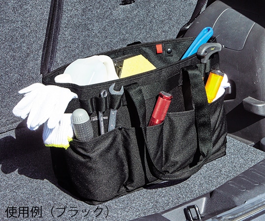 LIHITLAB ALTNA ツールバッグ (ヨコ型) ブラックA-7750 1個 (ご注文単位1個) 【直送品】