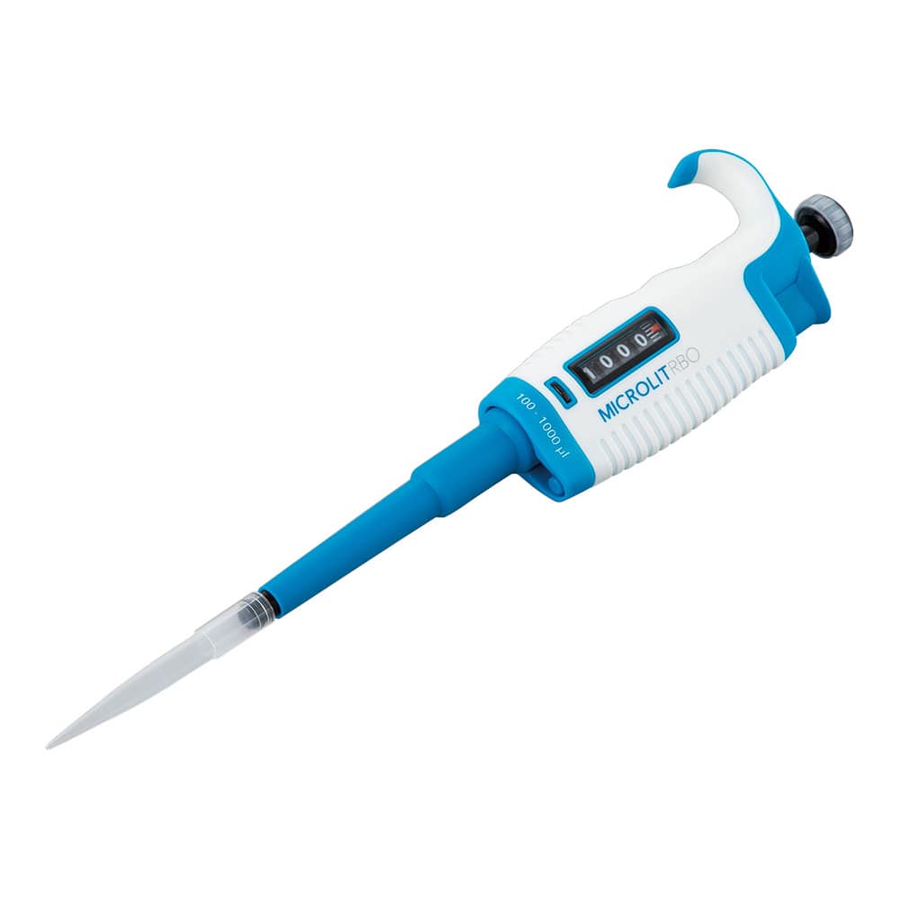 MICROLIT マイクロピペット (RBOシリーズ) 100～1000uLRBO-1000 1箱 (ご注文単位1箱) 【直送品】