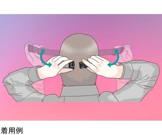 ミドリ安全 JIS/ANSI規格品 小型ゴーグル バックバックル (曇り止め加工) VG-504F 1個 (ご注文単位1個) 【直送品】