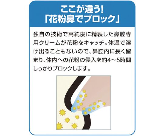 フマキラー ウイルス・花粉対策用品 花粉鼻でブロック30日分 ミントの香り431414 1個 (ご注文単位1個) 【直送品】