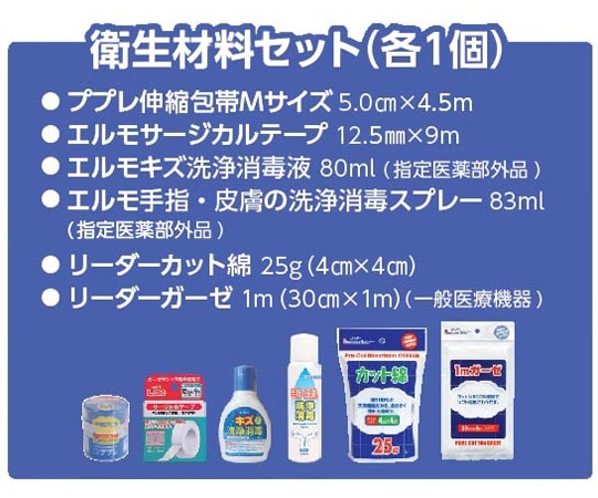 日進医療器 リーダーポリ救急箱 Mサイズ 1個 (ご注文単位1個) 【直送品】