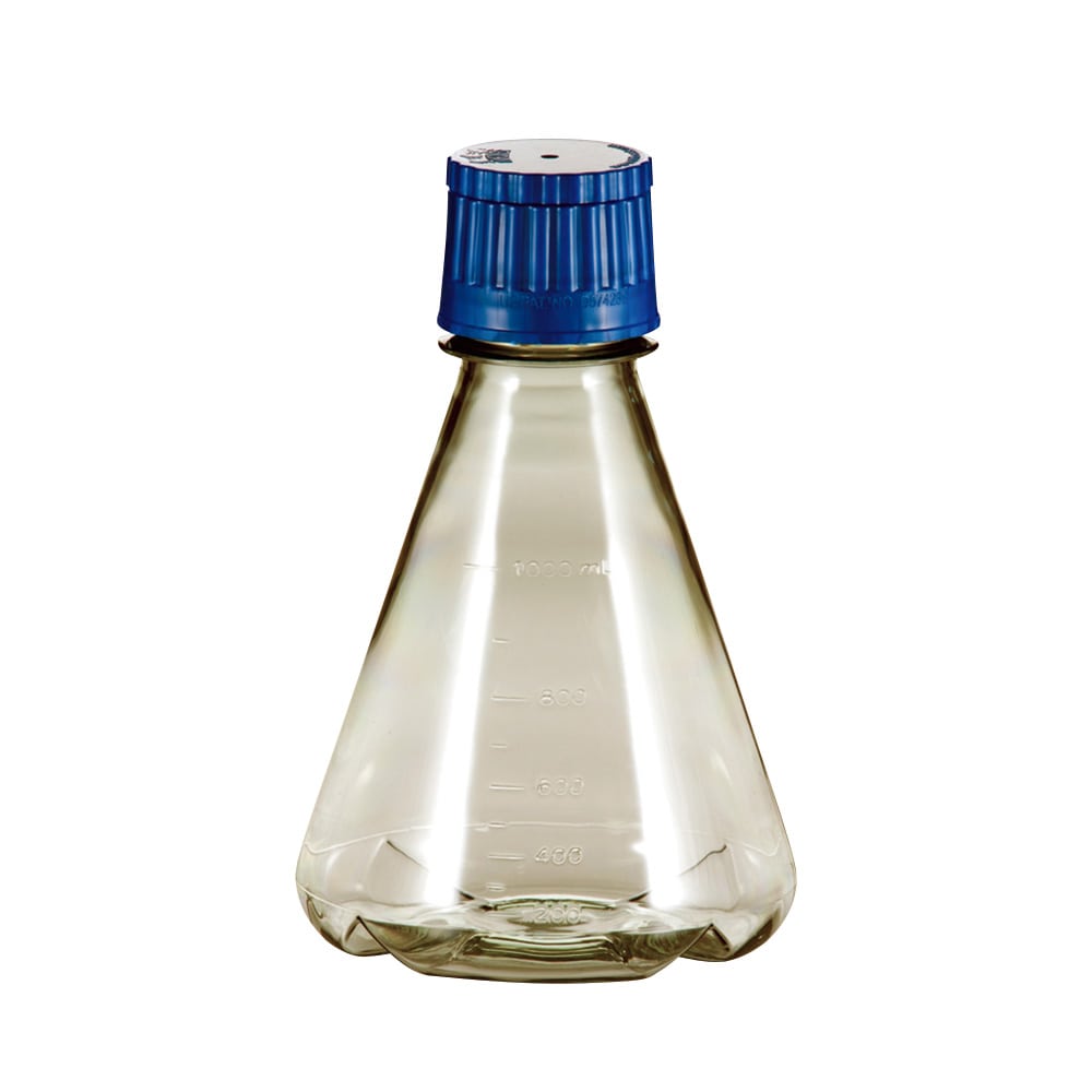 TriForest PC滅菌三角フラスコ (オートクレーブ対応) バッフル底タイプ 1000mL 1パック (6個入) FBC1000S 1パック (ご注文単位1パック) 【直送品】