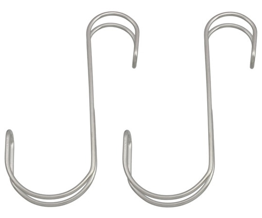ハイロジック 横ブレ安定S字フック 大 ステンレス 2個入95351 1個 (ご注文単位1個) 【直送品】