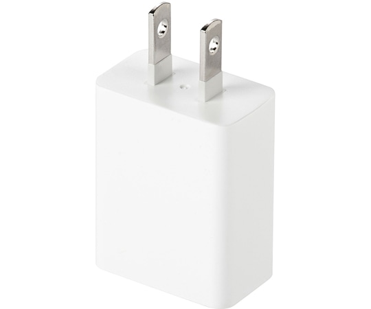 サンワサプライ USB充電器 (1A・ホワイト) ACA-IP86W 1セット (ご注文単位1セット) 【直送品】