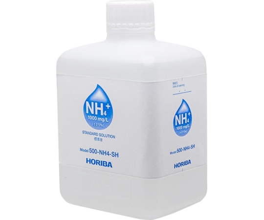 HORIBA 1000mg/L アンモニウムイオン標準液500-NH4-SH 1本 (ご注文単位1本) 【直送品】
