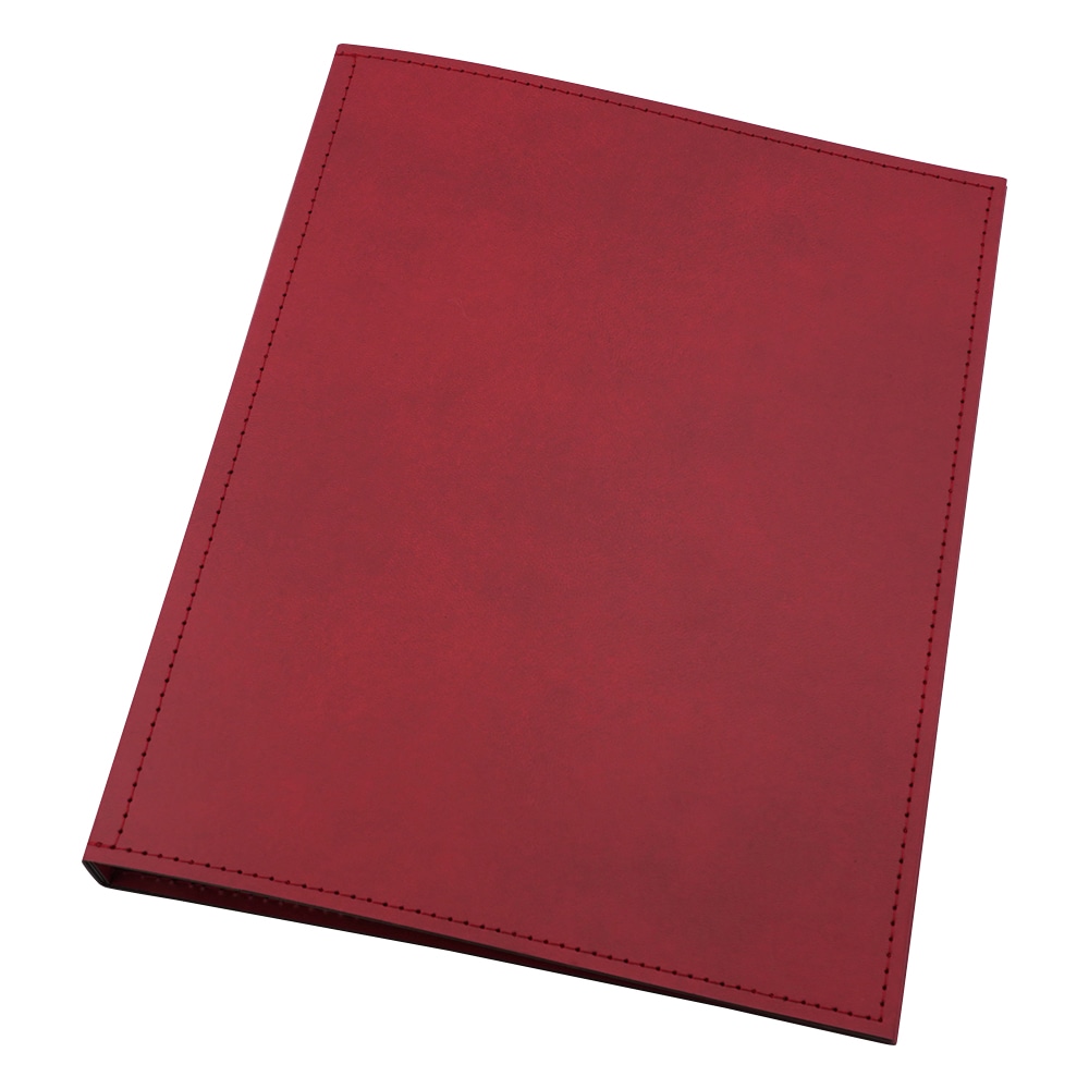 LIHITLAB カルテブック A4・30穴・スタンダード レッドCY4-30L 1冊 (ご注文単位1冊) 【直送品】