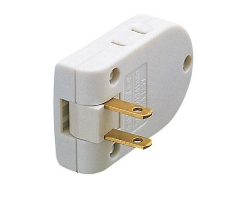 エレコム OAタップ (雷サージ対応) 2P2口KT-180 1パック (ご注文単位1パック) 【直送品】