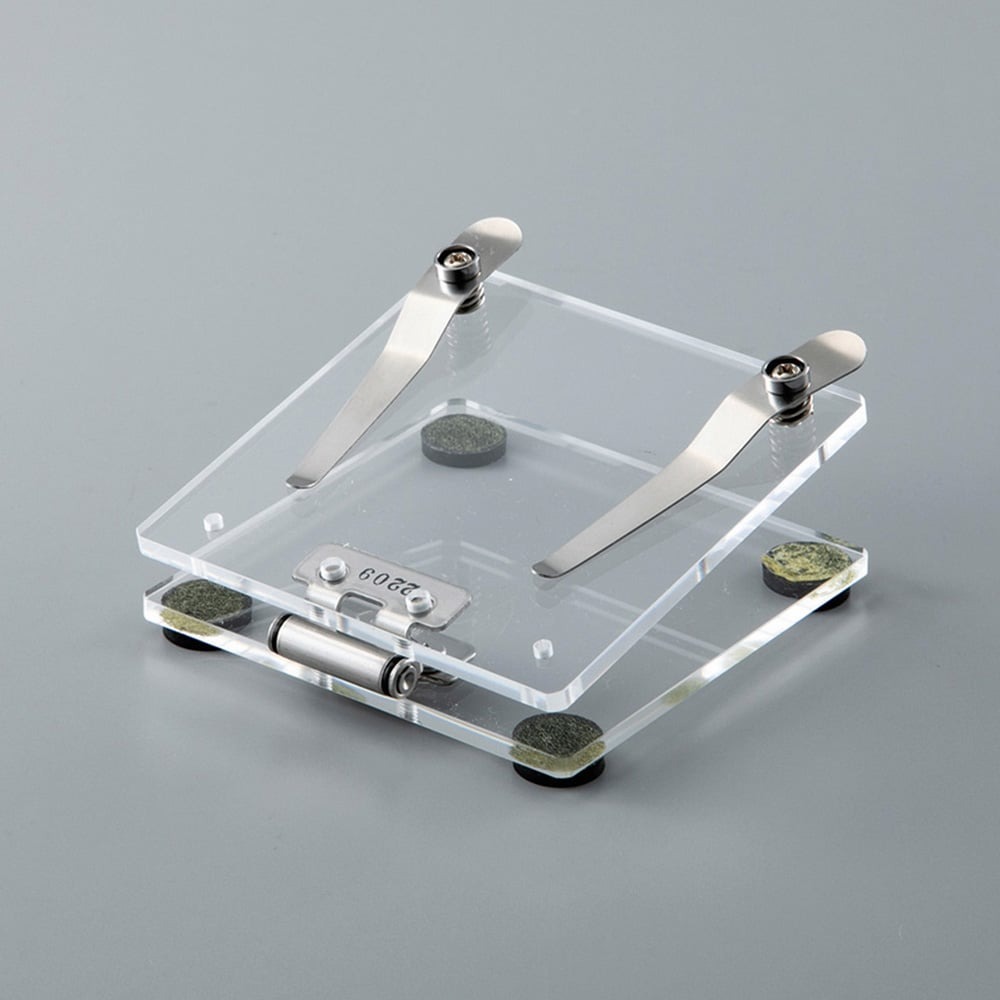 アズワン 顕微鏡用傾斜ステージ クレンメルタイプ 90×90×19.5mmKKS-90 1個 (ご注文単位1個) 【直送品】