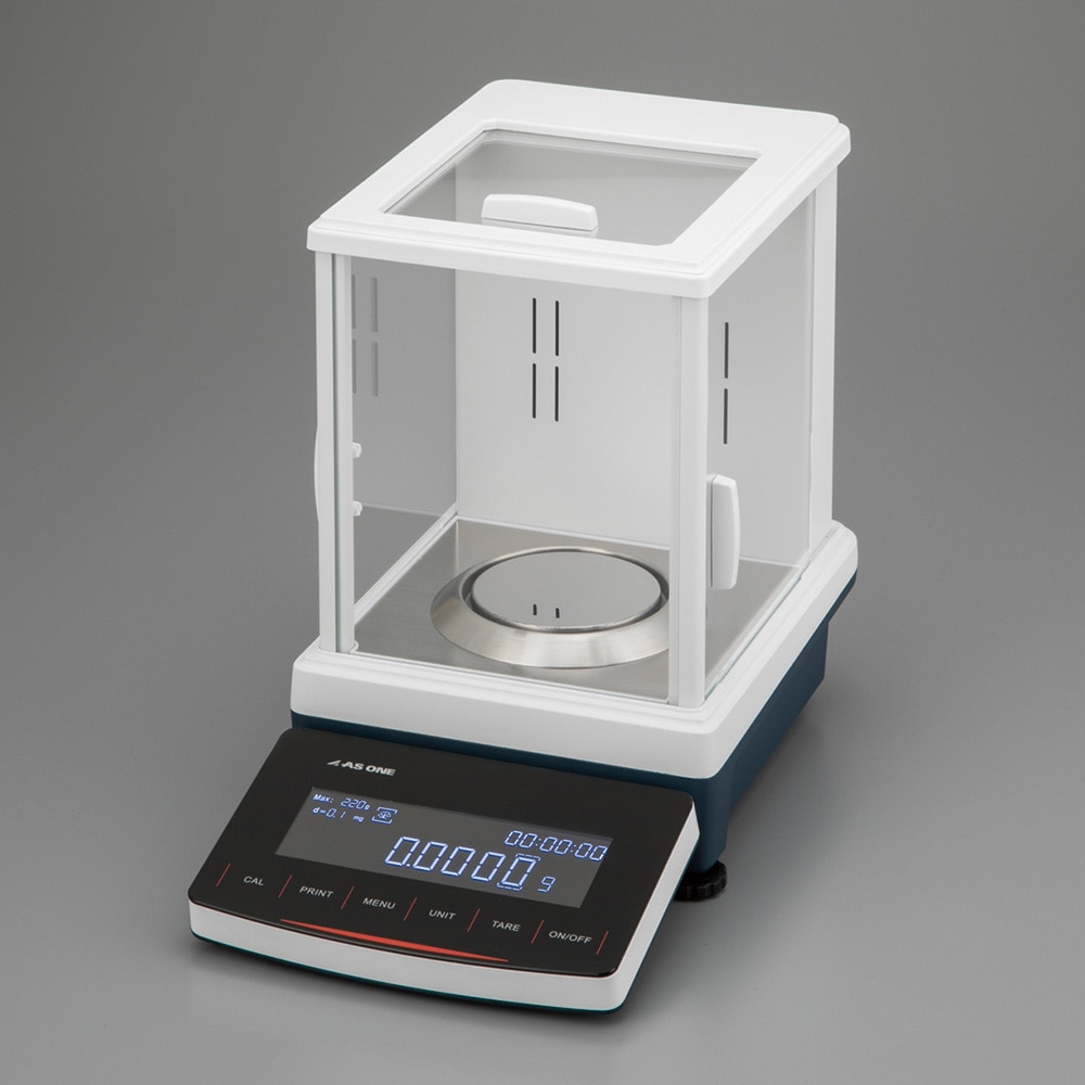アズワン 分離型分析天秤 (外部分銅タイプ) 秤量120g 最小表示0.1mgAEB-124E 1台 (ご注文単位1台) 【直送品】
