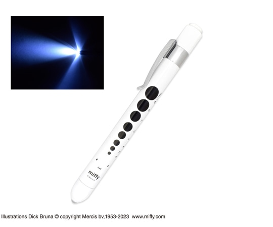 セントレディス ミッフィー メディカルペンライト ホワイトST-CTMF0001 1本 (ご注文単位1本) 【直送品】