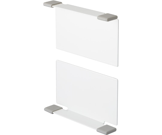 山崎実業 マグネットボックスホルダー プレート ホワイト2797 1個 (ご注文単位1個) 【直送品】