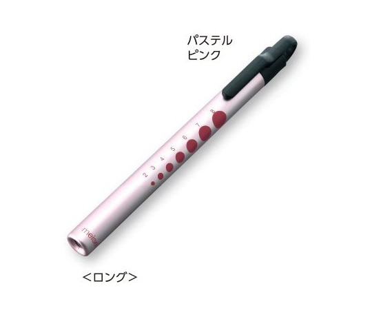 明成 ソフトLED クリップライト (ペンライト) ロング パステルピンクCL02-PK 1本 (ご注文単位1本) 【直送品】