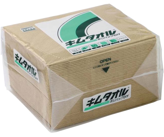 三共コーポレーション GA キムタオル ブラウンポリパックDIY #146976 50束入#61040 1袋 (ご注文単位1袋) 【直送品】