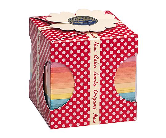 ショウワノート ニューカラー千羽鶴用おりがみ20-1274 1箱 (ご注文単位1箱) 【直送品】