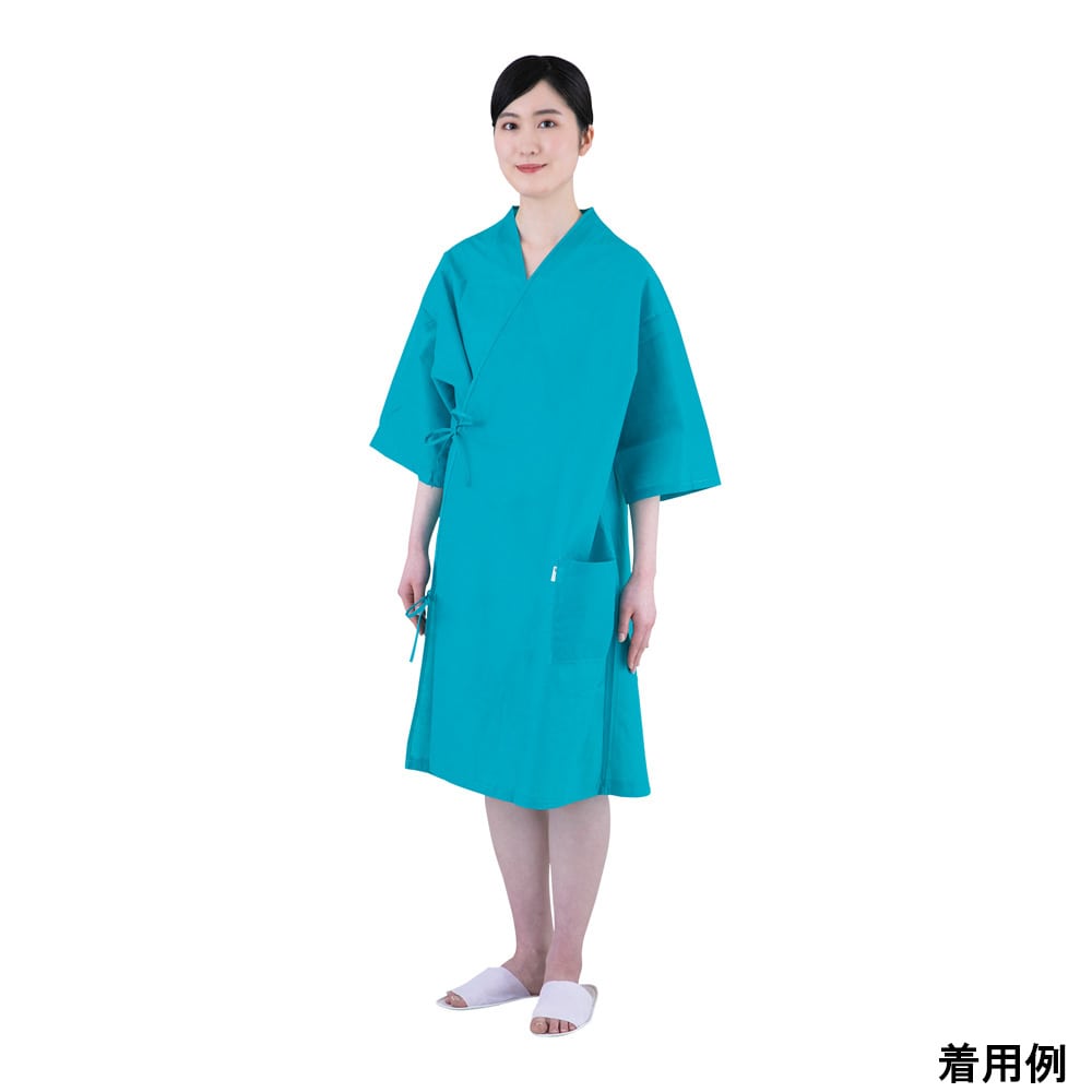 日昭産業 検診着 フリー 110cm51681 1袋 (ご注文単位1袋) 【直送品】