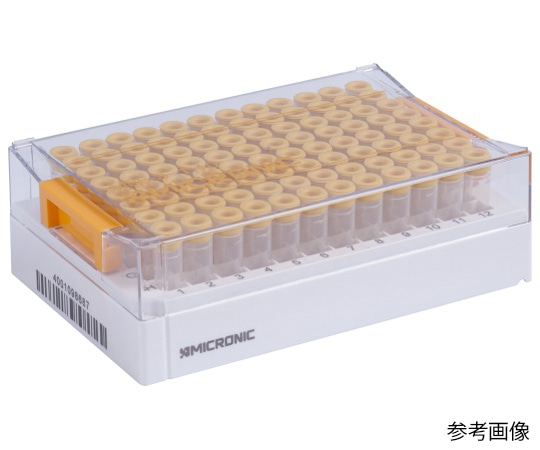Micronic Europe B.V. 2Dバーコード付クライオチューブ Internal thread 0.75mL ラック入り (high cover) MP52520 1セット (ご注文単位1セット) 【直送品】