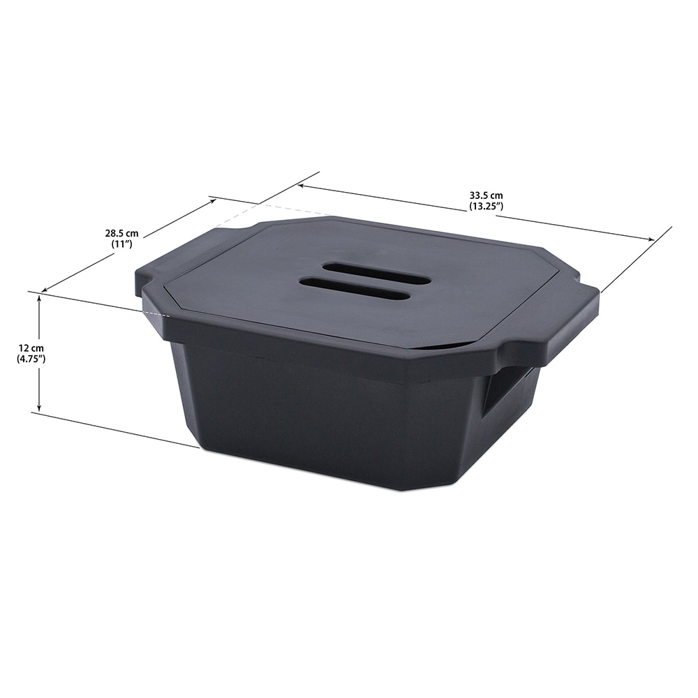 アズワン アイスバケツ (Magic Touch 2 (TM) ) 2.5L ブラックM16807-2002 1個 (ご注文単位1個) 【直送品】