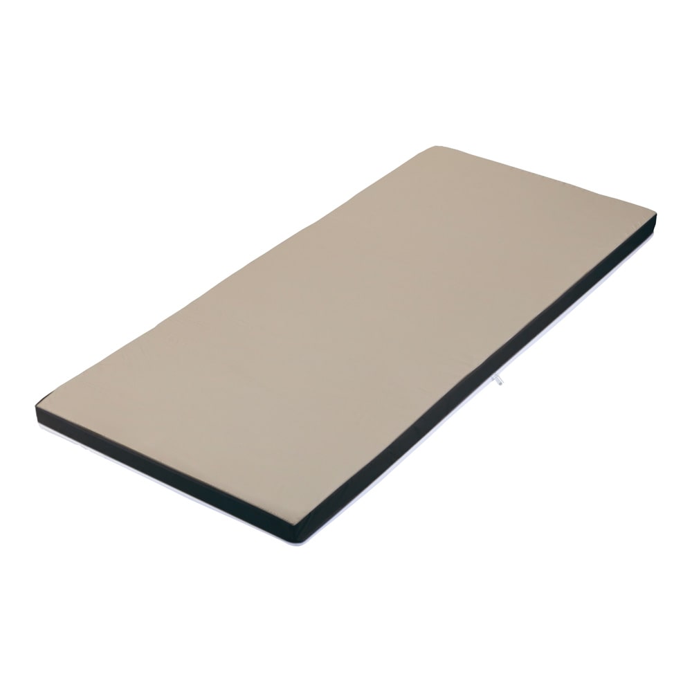 アズワン 洗えるムレない体圧分散マットレス (二層一体構造) 1890×830×80mm ベージュHD-HYBG83 1セット (ご注文単位1セット) 【直送品】