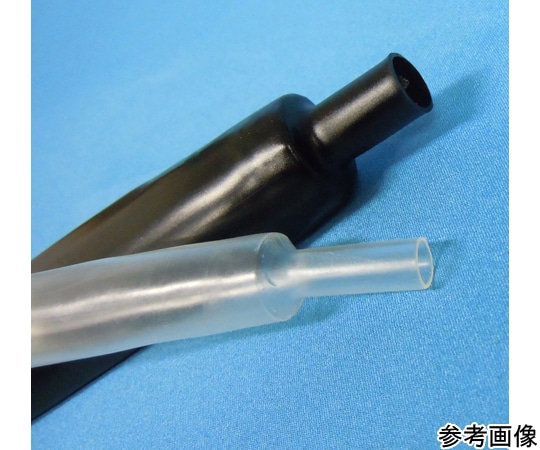 デンカエレクトロン 小口径熱収縮チューブ φ1～φ10 透明【THT】 1m D：5.0mm 10本入THT-5.0T-1 1袋 (ご注文単位1袋) 【直送品】