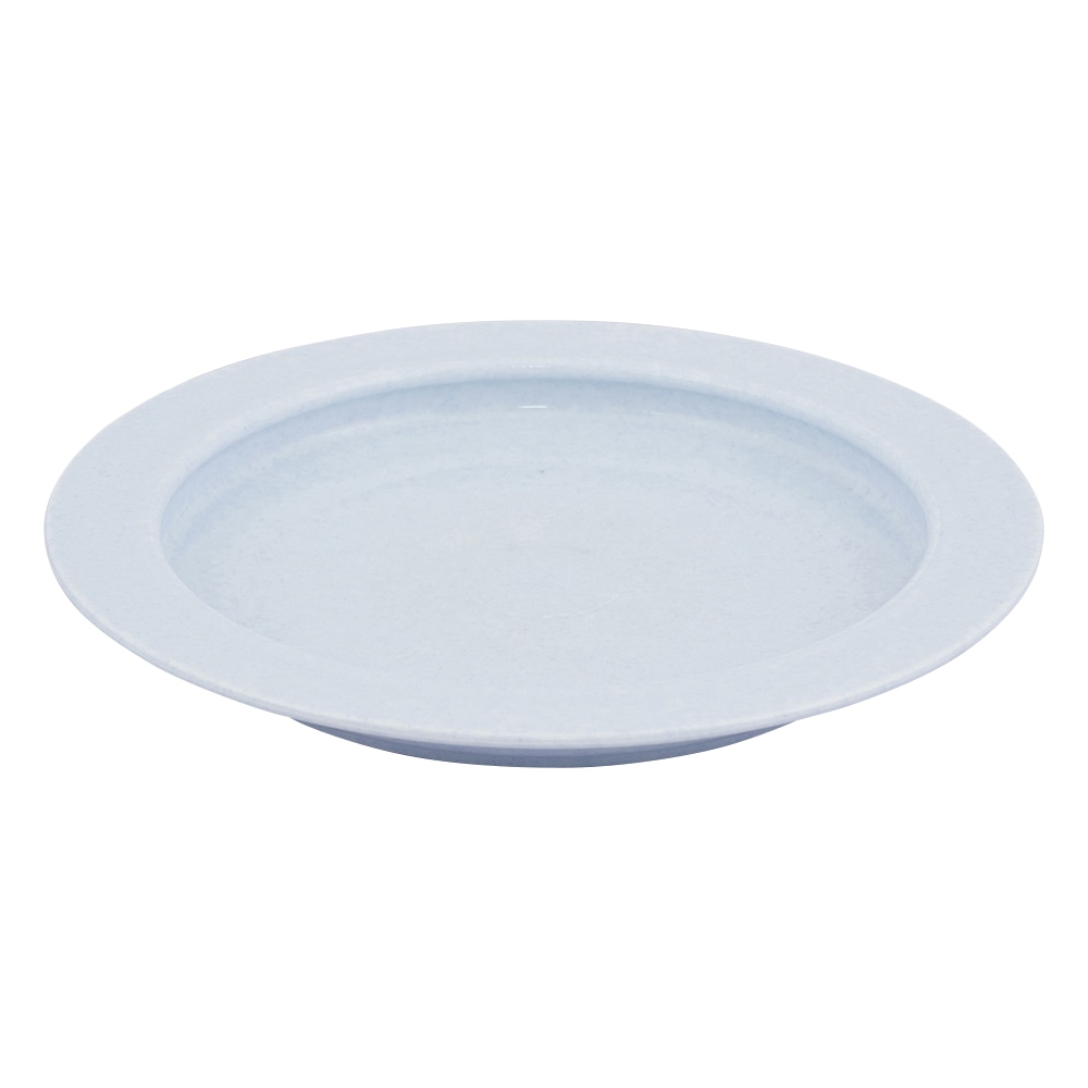 アズワン ハイインナーリップ皿 滑り止めなし ライトブルー 1枚F74531-0001 1枚 (ご注文単位1枚) 【直送品】