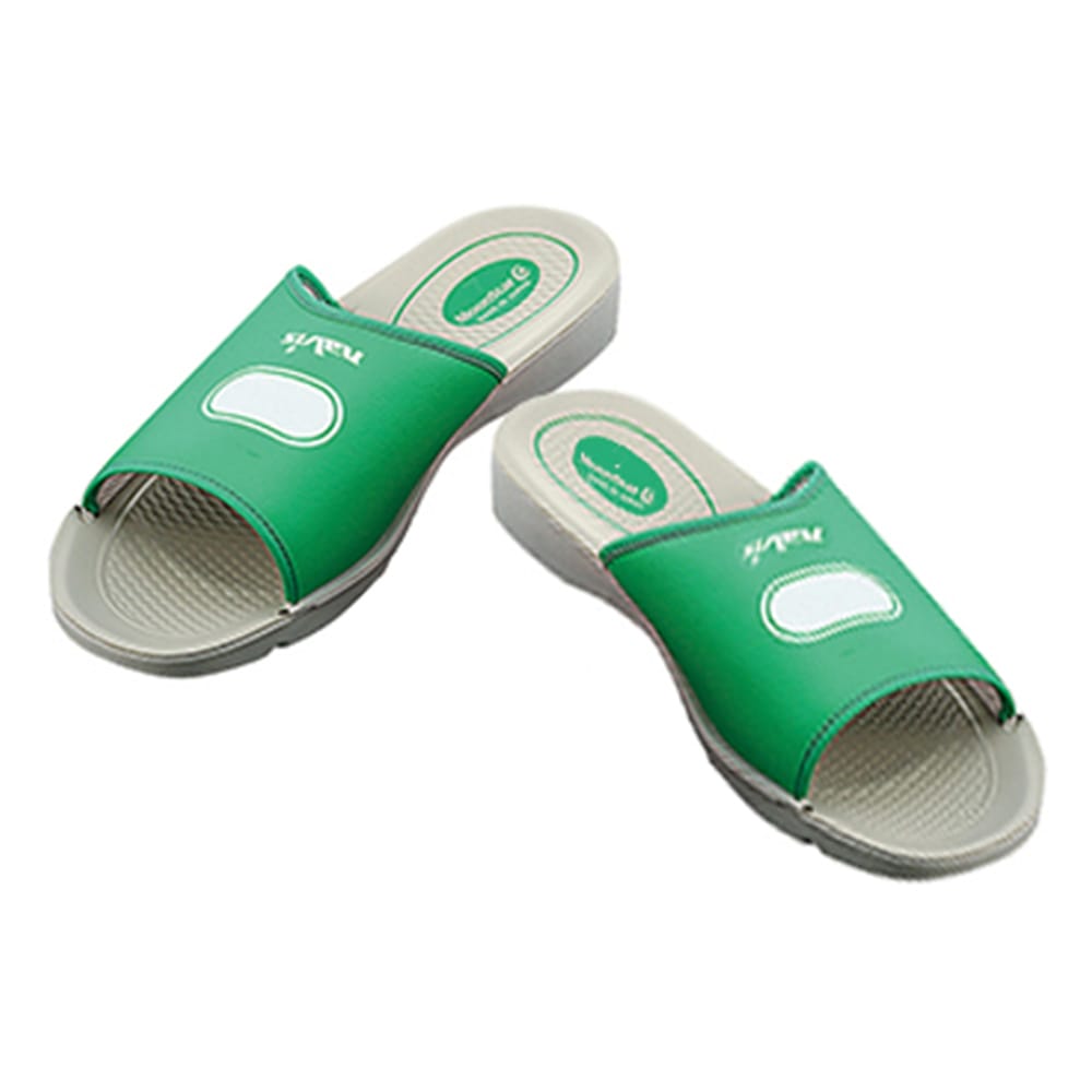 アズワン ナビス快適サンダル (ジェットウォッシャー可) グリーン 3号 (23.0～23.5cm) 1足 (ご注文単位1足) 【直送品】