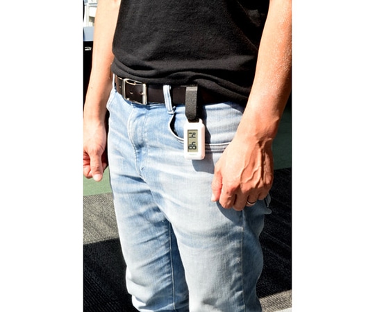 アズワン 防滴型ポータブル温湿度計 ウィズモPTH-DP 1個 (ご注文単位1個) 【直送品】