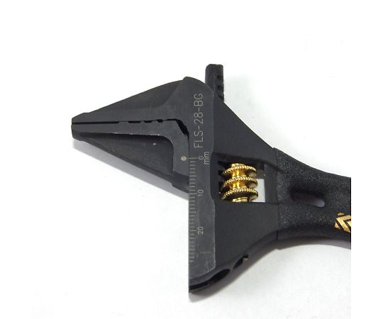 フジ矢 ライトショートモンキー (黒金・グリップ付) 118mmFLS-28-BG 1個 (ご注文単位1個) 【直送品】